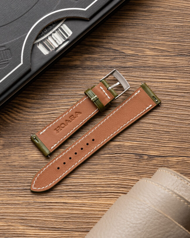 Olive Buttero Slim Strap5