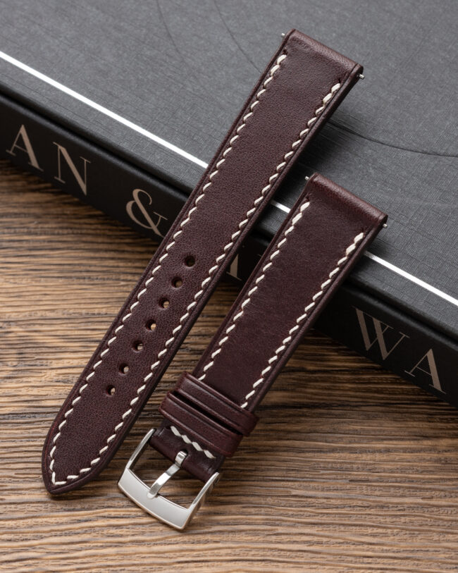 Oxblood Buttero Slim Strap1